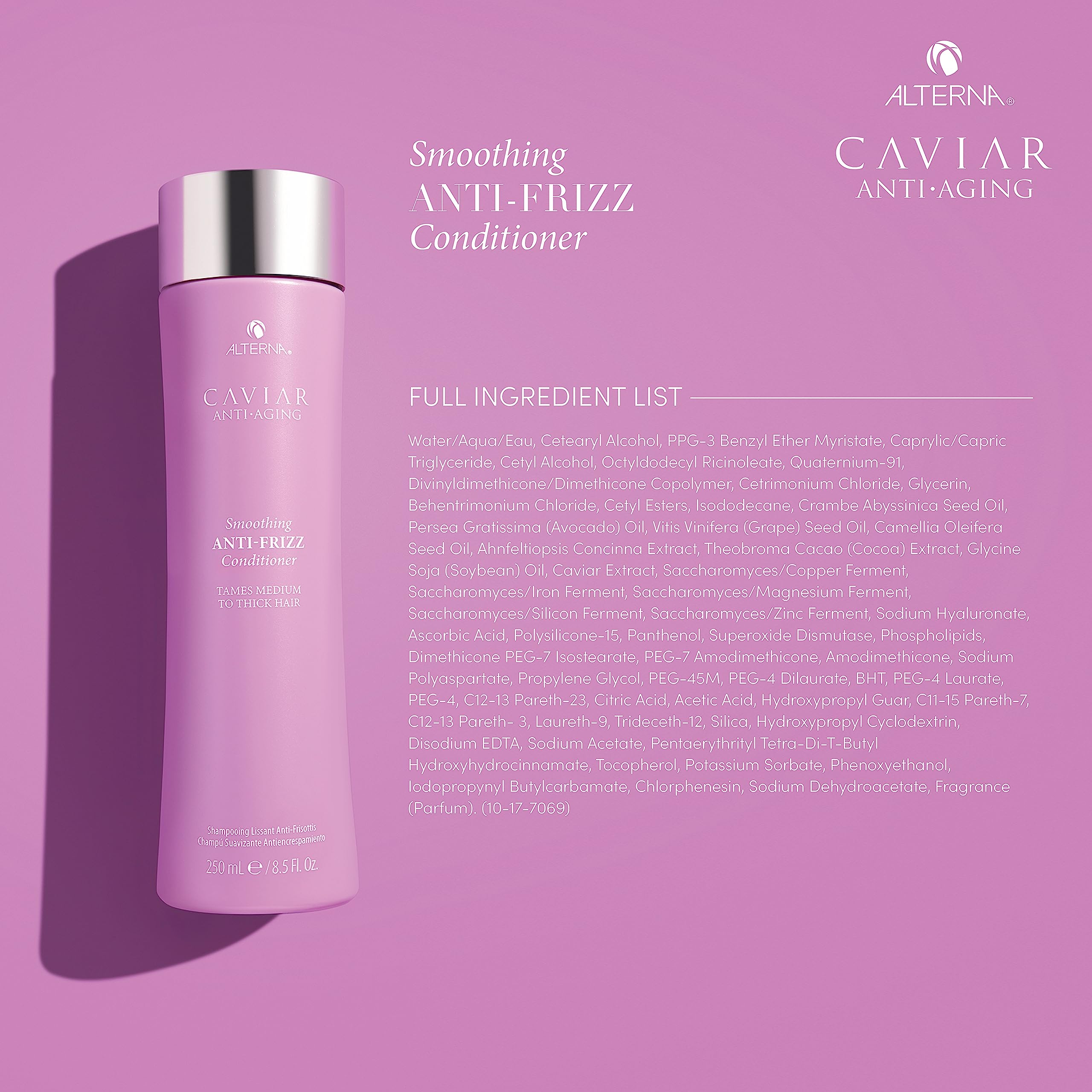 Alterna Caviar Anti-Aging Smoothing Anti-Frizz Conditioner, 16.5 Fl Oz